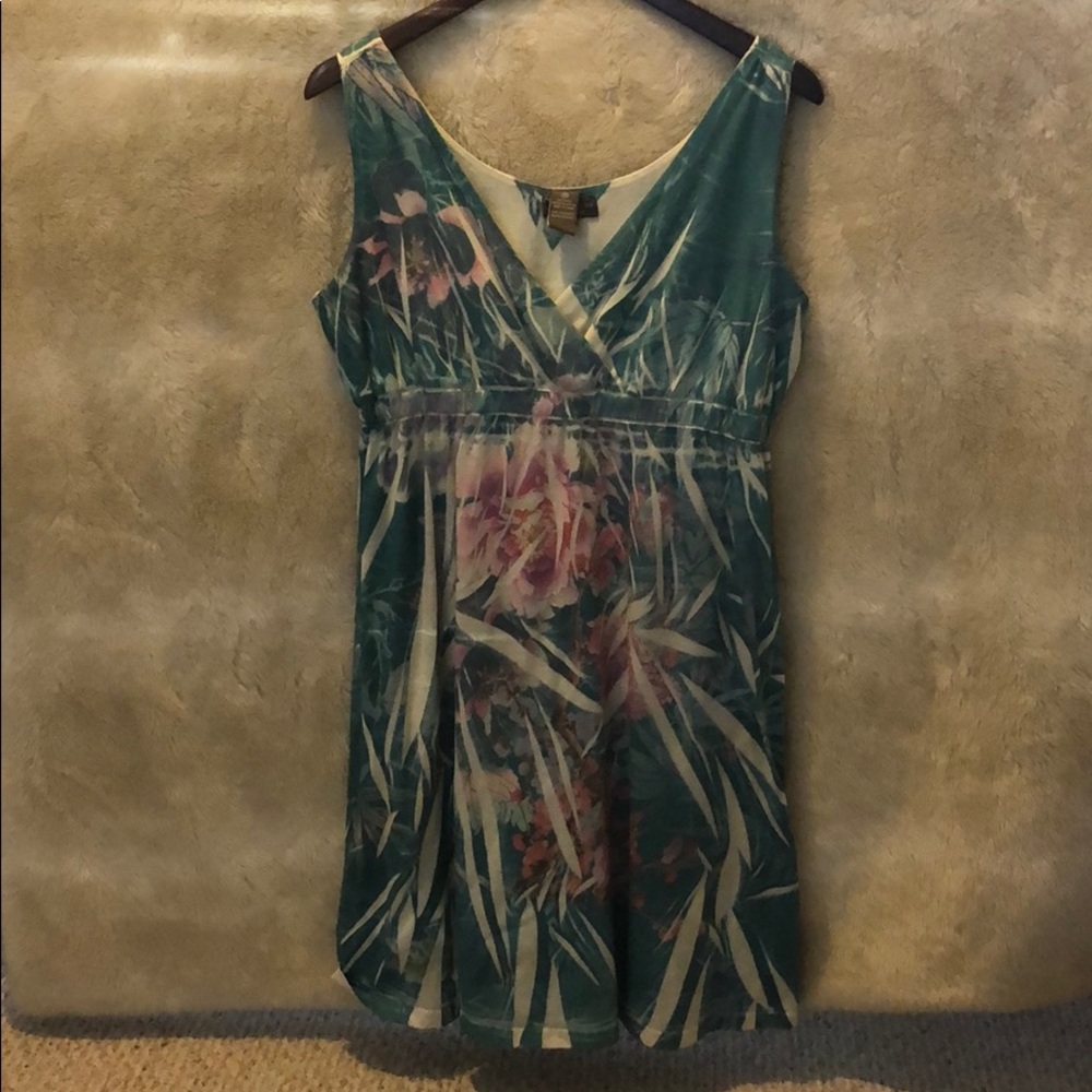 Dress with floral design